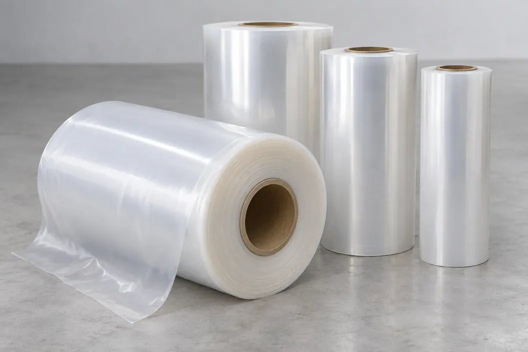 Rolls of clear CPE film