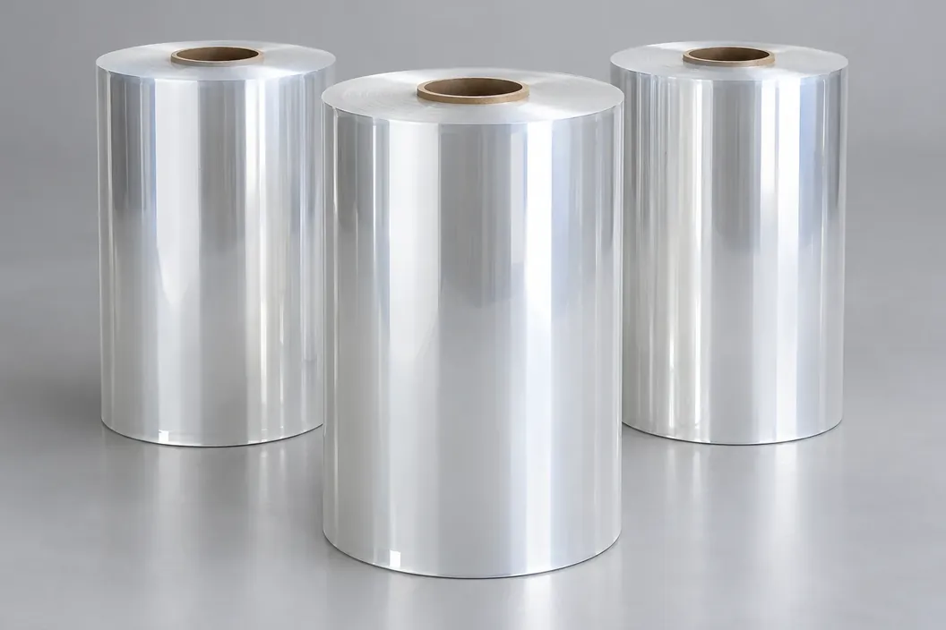 Rolls of clear CPP film